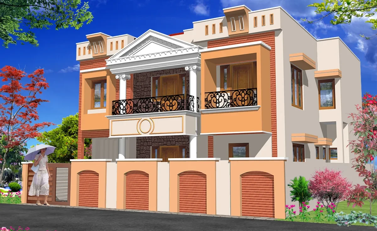 Dhannjay Thakur Residence, residential